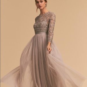 BHLDN Miramar Dress in Dove.  Size 10 (US)
